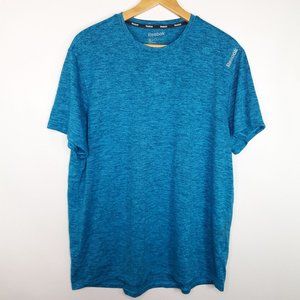 Reebok Womens Size XL Turquoise Activewear Shirt